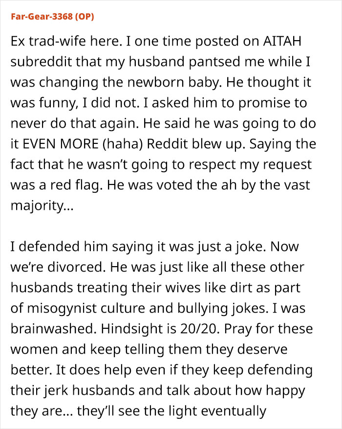 Husband Pulls Wife’s Pants Down As A Joke, Then Refuses To Promise He Won’t Do It Again Husband Pulls Wife’s Pants Down As A Joke, Then Refuses To Promise He Won’t Do It Again