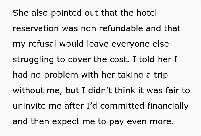 Woman Has The Audacity To Make BF Pay For Her Friend&rsquo;s Vacation After She Kicked Him Off Of It