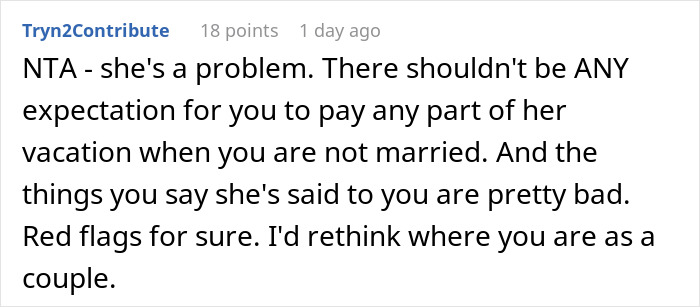 Woman Has The Audacity To Make BF Pay For Her Friend&rsquo;s Vacation After She Kicked Him Off Of It