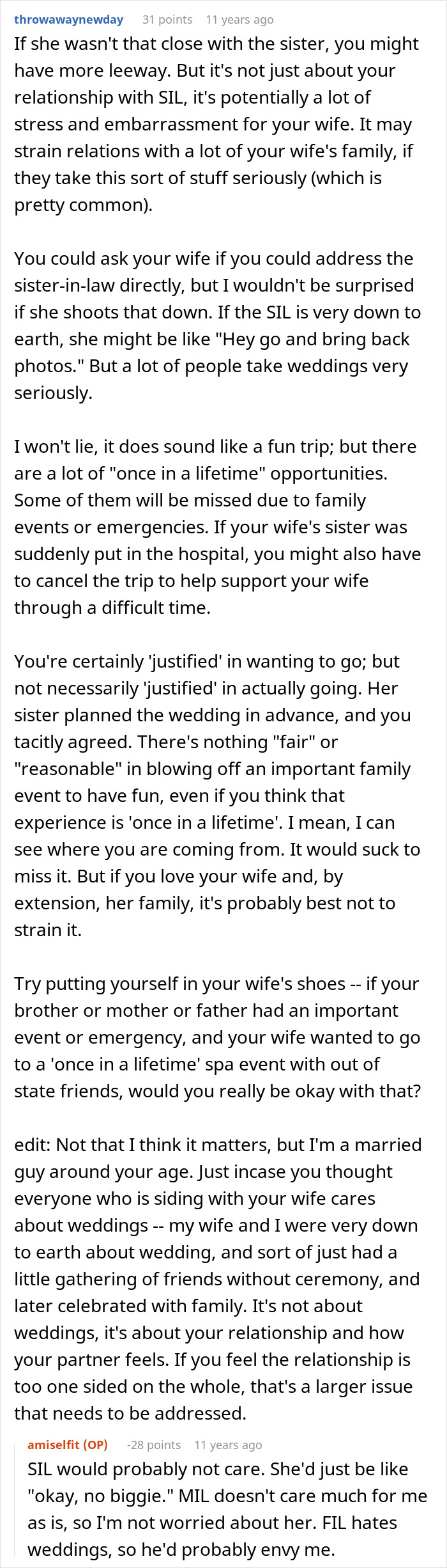 Guy Chooses Australia Trip Over SIL’s Wedding, Ends Up With Two Relationships In Trouble Instead Of One Guy Chooses Australia Trip Over SIL’s Wedding, Ends Up With Two Relationships In Trouble Instead Of One