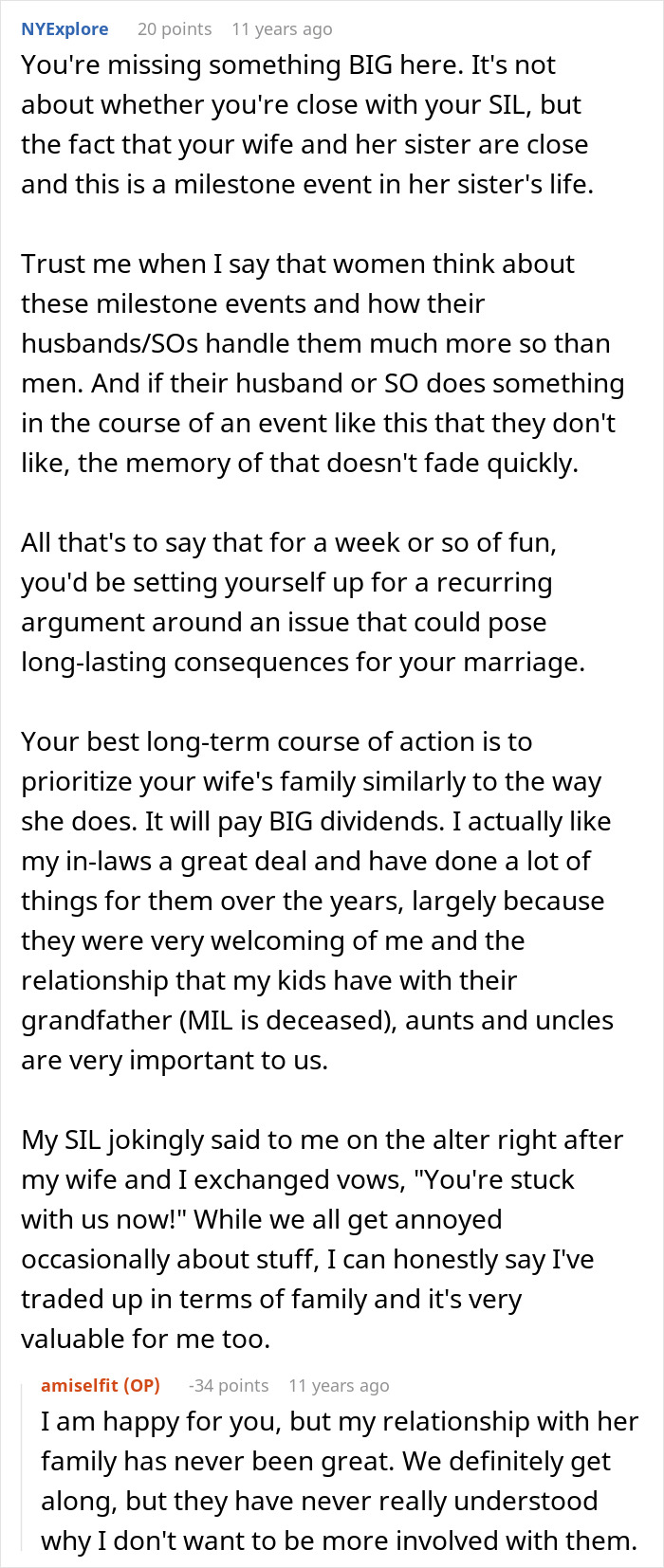 Guy Chooses Australia Trip Over SIL’s Wedding, Ends Up With Two Relationships In Trouble Instead Of One Guy Chooses Australia Trip Over SIL’s Wedding, Ends Up With Two Relationships In Trouble Instead Of One