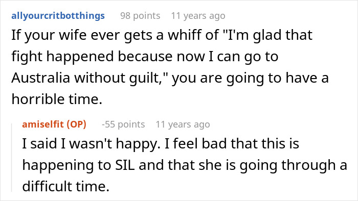 Guy Chooses Australia Trip Over SIL’s Wedding, Ends Up With Two Relationships In Trouble Instead Of One Guy Chooses Australia Trip Over SIL’s Wedding, Ends Up With Two Relationships In Trouble Instead Of One