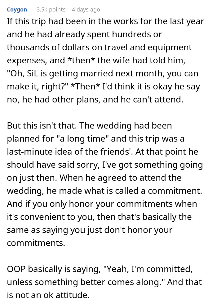 Guy Chooses Australia Trip Over SIL’s Wedding, Ends Up With Two Relationships In Trouble Instead Of One Guy Chooses Australia Trip Over SIL’s Wedding, Ends Up With Two Relationships In Trouble Instead Of One