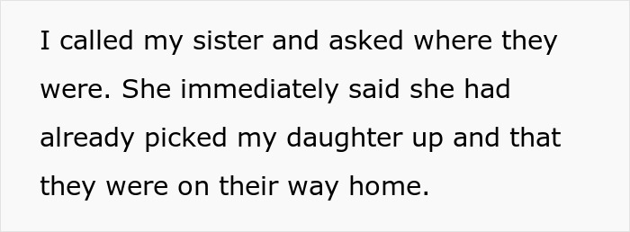Aunt Leaves 8YO Niece Alone At School, Sends Sis A Payment Request For Past Favors After Getting Banned Aunt Leaves 8YO Niece Alone At School, Sends Sis A Payment Request For Past Favors After Getting Banned