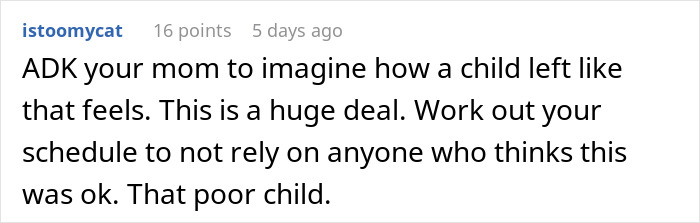Aunt Leaves 8YO Niece Alone At School, Sends Sis A Payment Request For Past Favors After Getting Banned Aunt Leaves 8YO Niece Alone At School, Sends Sis A Payment Request For Past Favors After Getting Banned