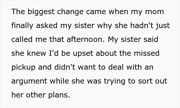 Aunt Leaves 8YO Niece Alone At School, Sends Sis A Payment Request For Past Favors After Getting Banned Aunt Leaves 8YO Niece Alone At School, Sends Sis A Payment Request For Past Favors After Getting Banned