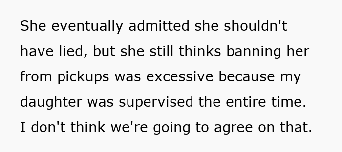 Aunt Leaves 8YO Niece Alone At School, Sends Sis A Payment Request For Past Favors After Getting Banned Aunt Leaves 8YO Niece Alone At School, Sends Sis A Payment Request For Past Favors After Getting Banned