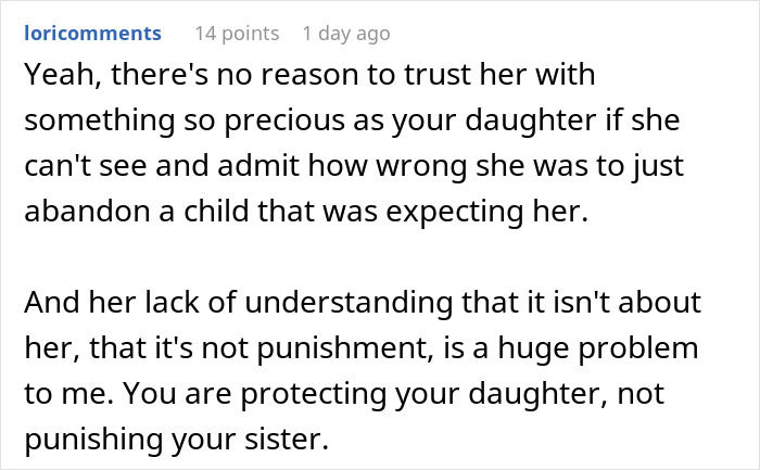 Aunt Leaves 8YO Niece Alone At School, Sends Sis A Payment Request For Past Favors After Getting Banned Aunt Leaves 8YO Niece Alone At School, Sends Sis A Payment Request For Past Favors After Getting Banned