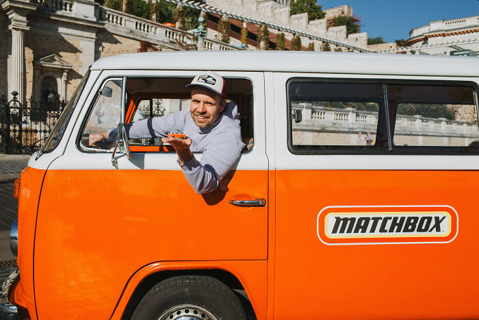 This Man Spotted His Real License Plate On A Matchbox Toy After His VW Van Starred In Hollywood Movie This Man Spotted His Real License Plate On A Matchbox Toy After His VW Van Starred In Hollywood Movie