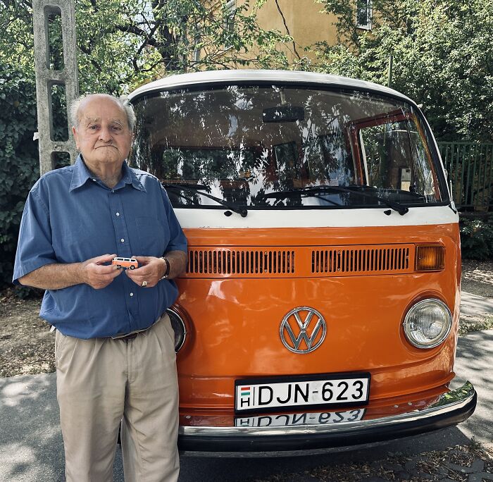 This Man Spotted His Real License Plate On A Matchbox Toy After His VW Van Starred In Hollywood Movie This Man Spotted His Real License Plate On A Matchbox Toy After His VW Van Starred In Hollywood Movie