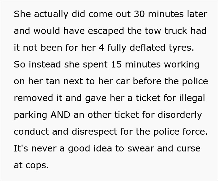 Entitled Driver Blocks Underground Exit, Ignores Pleas, Then Faces Police Consequences Entitled Driver Blocks Underground Exit, Ignores Pleas, Then Faces Police Consequences