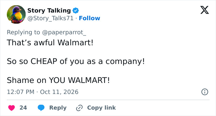 Walmart Employee Gayle Becomes Viral Poster Child For Workers’ Rage After They Discover Her Retirement Gift Walmart Employee Gayle Becomes Viral Poster Child For Workers’ Rage After They Discover Her Retirement Gift