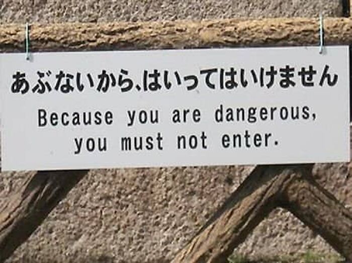 49 Translation Fails That Gave Ordinary Signs A Very Unexpected Meaning