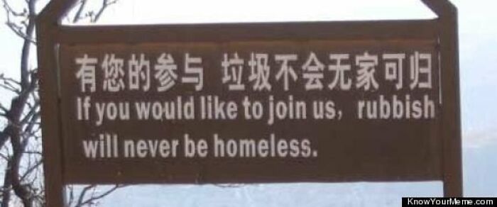49 Translation Fails That Gave Ordinary Signs A Very Unexpected Meaning