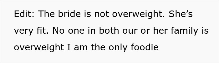 Bride-to-Be Accuses Diabetic SIL Of Losing Weight To Outshine Her, Bans Her From The Wedding For It Bride-to-Be Accuses Diabetic SIL Of Losing Weight To Outshine Her, Bans Her From The Wedding For It
