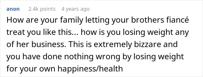 Bride-to-Be Accuses Diabetic SIL Of Losing Weight To Outshine Her, Bans Her From The Wedding For It Bride-to-Be Accuses Diabetic SIL Of Losing Weight To Outshine Her, Bans Her From The Wedding For It