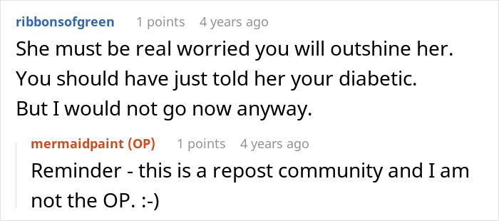 Bride-to-Be Accuses Diabetic SIL Of Losing Weight To Outshine Her, Bans Her From The Wedding For It Bride-to-Be Accuses Diabetic SIL Of Losing Weight To Outshine Her, Bans Her From The Wedding For It