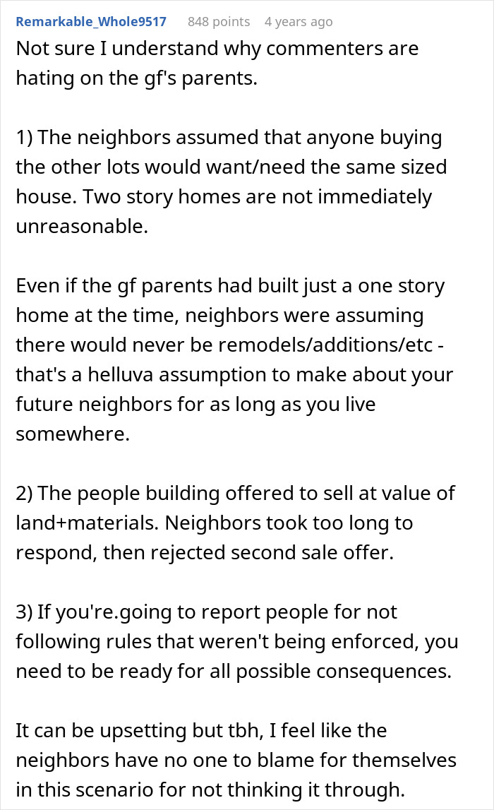Neighbors Try To Sabotage Family&rsquo;s New Home To Save Their View, Avoid Them For 5 Years After It Fails
