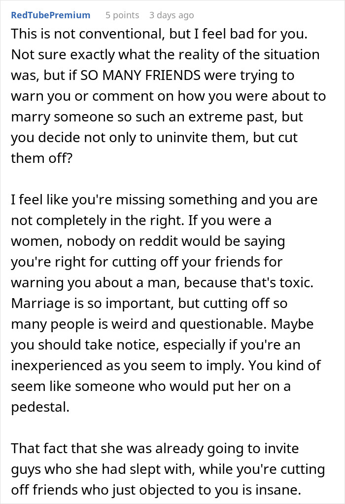 Guy Announces His Engagement Expecting Congrats, His Friends Give Him Reasons To Uninvite Them Instead