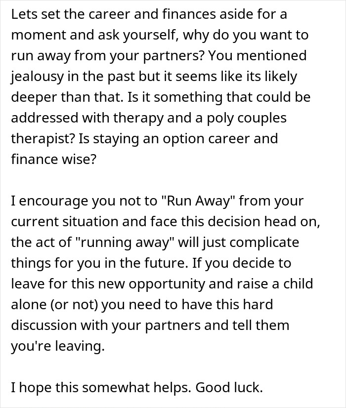 Woman Makes A Drastic Life Decision After Getting Pregnant Opens Her Eyes About Her Poly Relationship Woman Makes A Drastic Life Decision After Getting Pregnant Opens Her Eyes About Her Poly Relationship