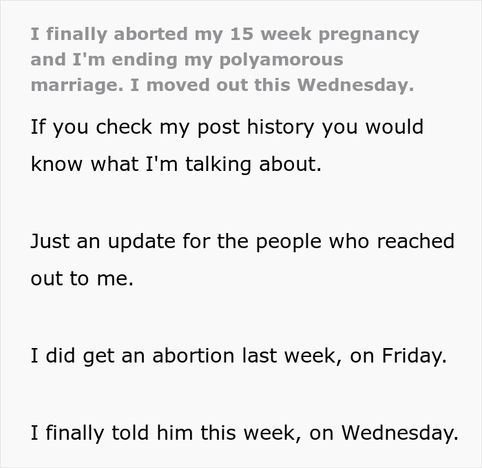 Woman Makes A Drastic Life Decision After Getting Pregnant Opens Her Eyes About Her Poly Relationship Woman Makes A Drastic Life Decision After Getting Pregnant Opens Her Eyes About Her Poly Relationship