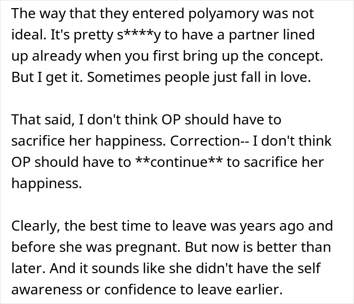 Woman Makes A Drastic Life Decision After Getting Pregnant Opens Her Eyes About Her Poly Relationship Woman Makes A Drastic Life Decision After Getting Pregnant Opens Her Eyes About Her Poly Relationship