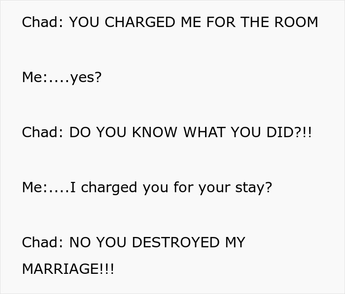 Guy Books A Hotel Room With His Mistress, Forgets His Wife Can See The Bill And Blames The Staff