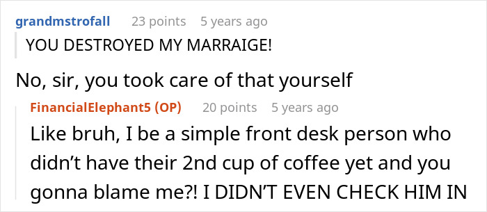 Guy Books A Hotel Room With His Mistress, Forgets His Wife Can See The Bill And Blames The Staff