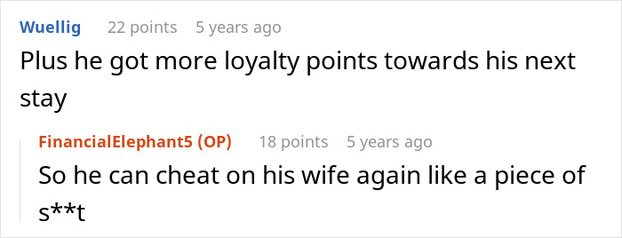 Guy Books A Hotel Room With His Mistress, Forgets His Wife Can See The Bill And Blames The Staff