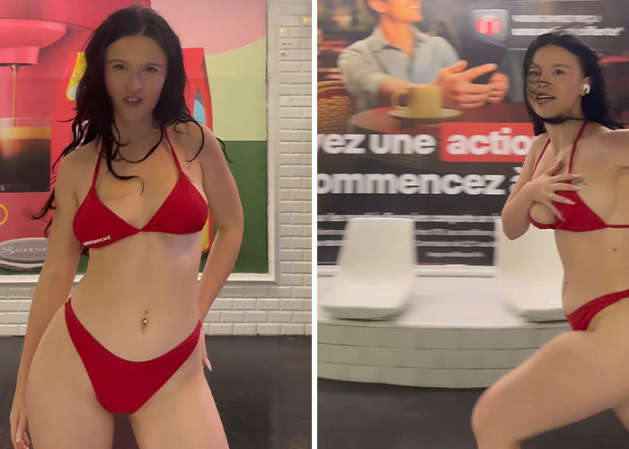 “Overplaying Your Hand”: Viral Red Bikini Girl Sparks Backlash With Extremely Public Stunt As Fame Fades