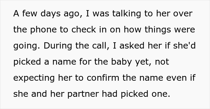 Sister’s Happy Pregnancy Turns Sour After She Reveals The Name She Picked For Her Baby