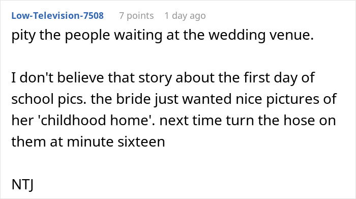 Entitled Bride Takes Over Man’s Porch For Wedding Pics, Starts Crying When He Kicks Her Out Hours Later Entitled Bride Takes Over Man’s Porch For Wedding Pics, Starts Crying When He Kicks Her Out Hours Later