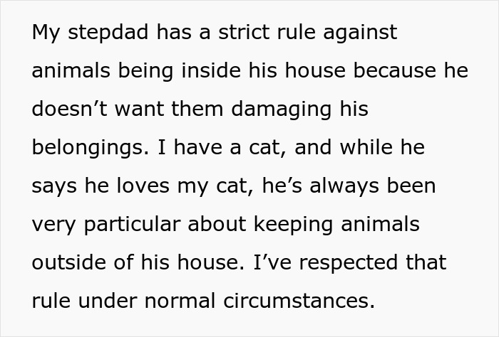 Woman Expected Stepdad To Bend His Rules For An Emergency Situation But He Doesn’t Care And Mom Agrees Woman Expected Stepdad To Bend His Rules For An Emergency Situation But He Doesn’t Care And Mom Agrees