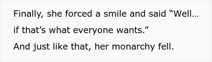 Toxic Mom Tries To Control Her Whole Family, Daughter-In-Law Refuses To Let Her Get Away With It Toxic Mom Tries To Control Her Whole Family, Daughter-In-Law Refuses To Let Her Get Away With It