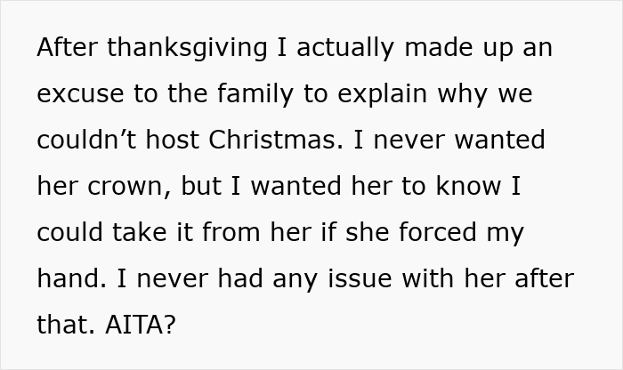 Toxic Mom Tries To Control Her Whole Family, Daughter-In-Law Refuses To Let Her Get Away With It Toxic Mom Tries To Control Her Whole Family, Daughter-In-Law Refuses To Let Her Get Away With It