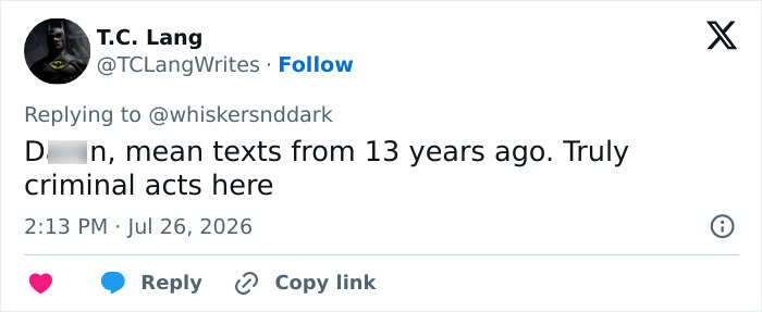 Hollywood Actor’s New Show Hit With Boycott Calls After Fresh Scrutiny Over Resurfaced Disgusting Texts Hollywood Actor’s New Show Hit With Boycott Calls After Fresh Scrutiny Over Resurfaced Disgusting Texts