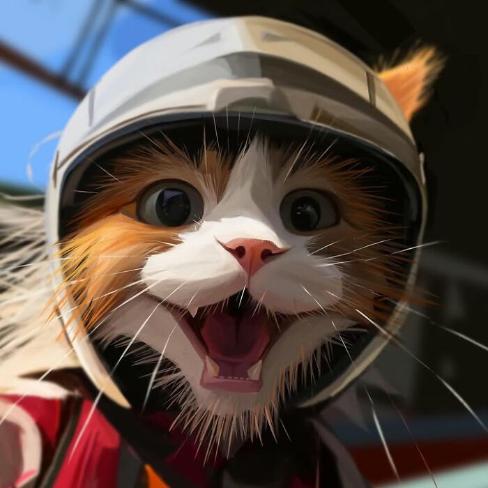 Artist Illustrates Cats In His Fun And Exaggerated Caricatures (29 Pics) Artist Illustrates Cats In His Fun And Exaggerated Caricatures (29 Pics)