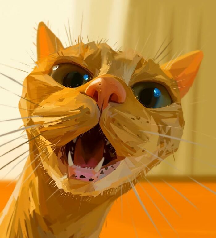 Artist Illustrates Cats In His Fun And Exaggerated Caricatures (29 Pics) Artist Illustrates Cats In His Fun And Exaggerated Caricatures (29 Pics)