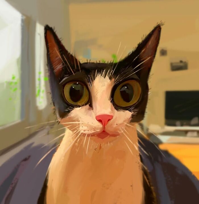 Artist Illustrates Cats In His Fun And Exaggerated Caricatures (29 Pics) Artist Illustrates Cats In His Fun And Exaggerated Caricatures (29 Pics)