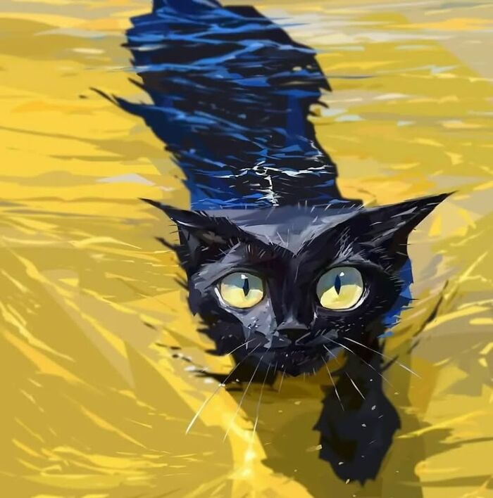 Artist Illustrates Cats In His Fun And Exaggerated Caricatures (29 Pics) Artist Illustrates Cats In His Fun And Exaggerated Caricatures (29 Pics)