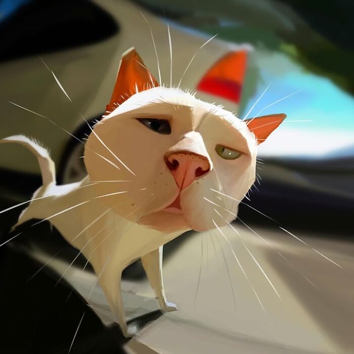 Artist Illustrates Cats In His Fun And Exaggerated Caricatures (29 Pics) Artist Illustrates Cats In His Fun And Exaggerated Caricatures (29 Pics)