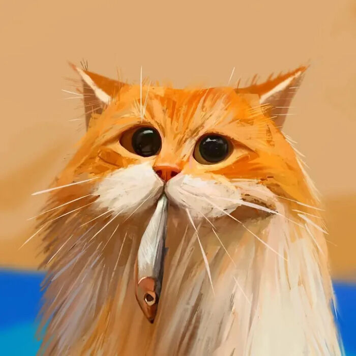 Artist Illustrates Cats In His Fun And Exaggerated Caricatures (29 Pics) Artist Illustrates Cats In His Fun And Exaggerated Caricatures (29 Pics)