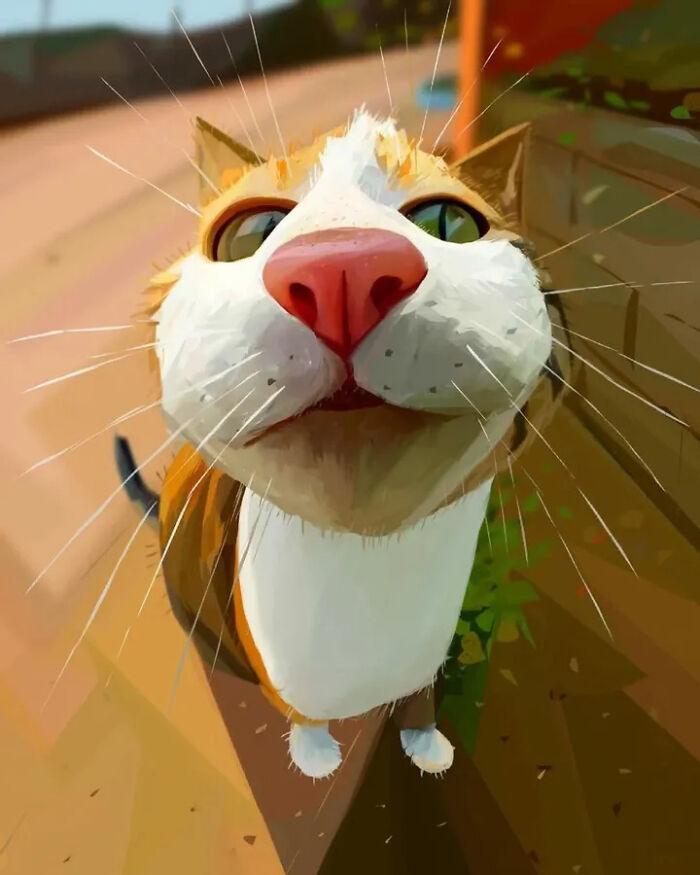 Artist Illustrates Cats In His Fun And Exaggerated Caricatures (29 Pics) Artist Illustrates Cats In His Fun And Exaggerated Caricatures (29 Pics)