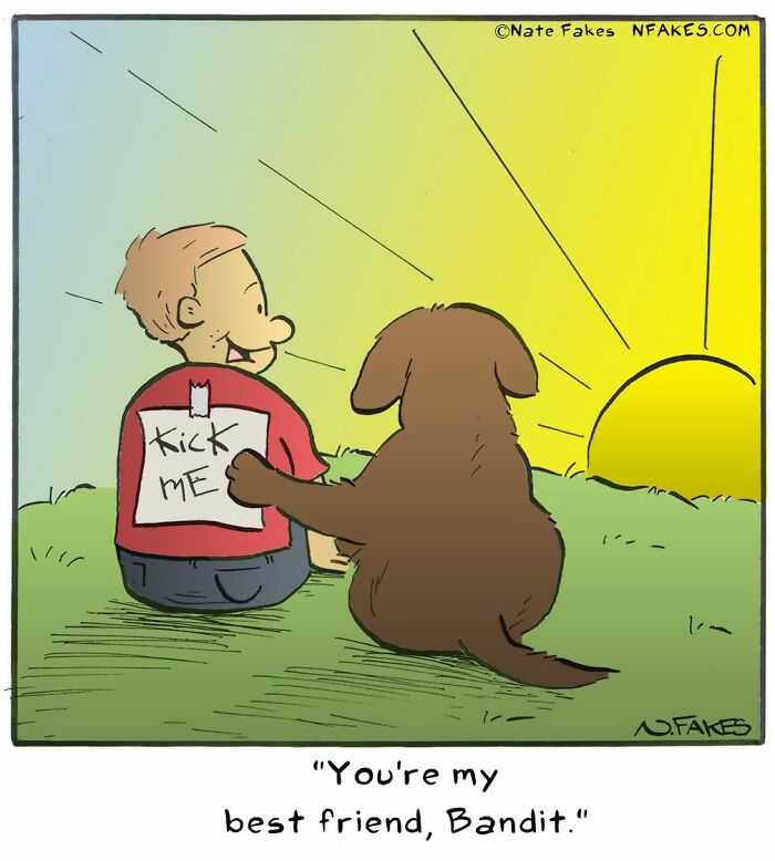 39 Hilarious Comics By Nate Fakes That Imagine What Life Would Be Like If Dogs Could Talk
