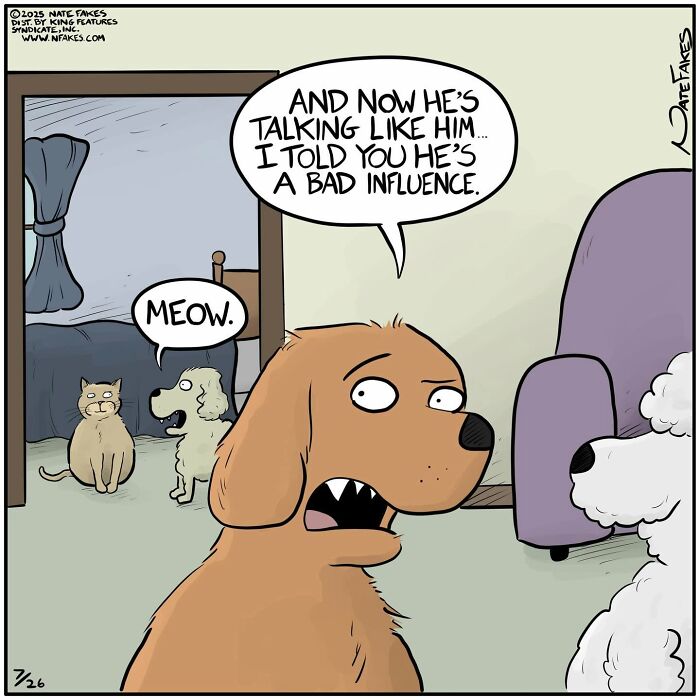39 Hilarious Comics By Nate Fakes That Imagine What Life Would Be Like If Dogs Could Talk