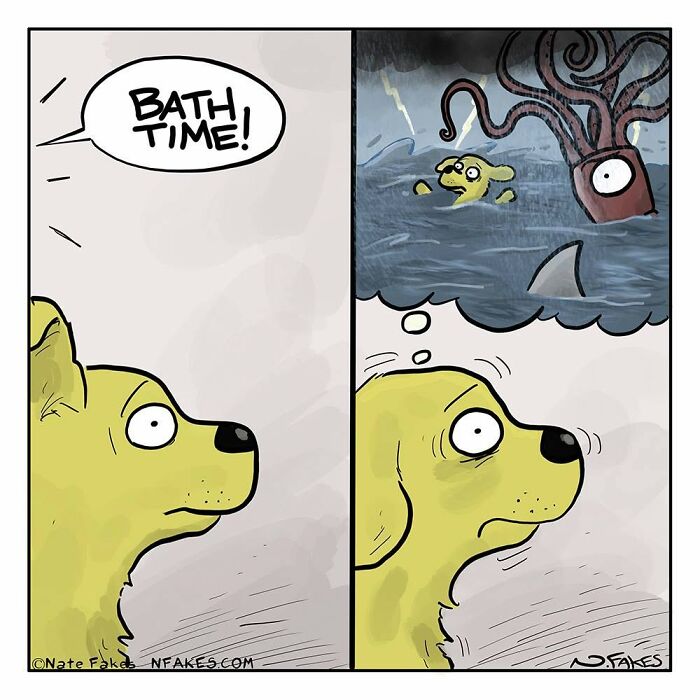 39 Hilarious Comics By Nate Fakes That Imagine What Life Would Be Like If Dogs Could Talk