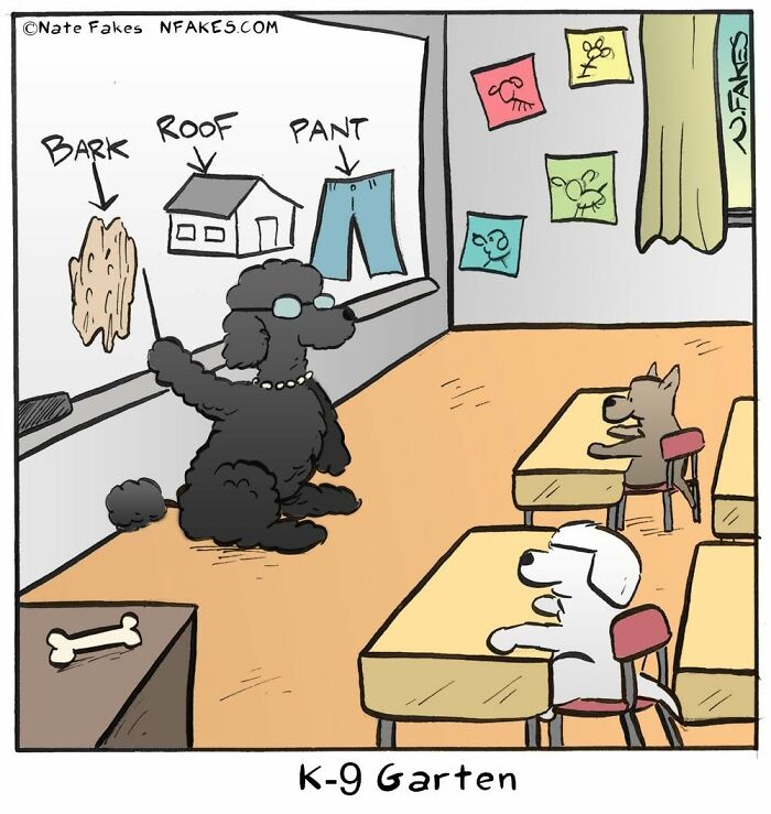 39 Hilarious Comics By Nate Fakes That Imagine What Life Would Be Like If Dogs Could Talk