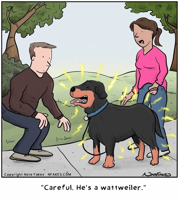 39 Hilarious Comics By Nate Fakes That Imagine What Life Would Be Like If Dogs Could Talk