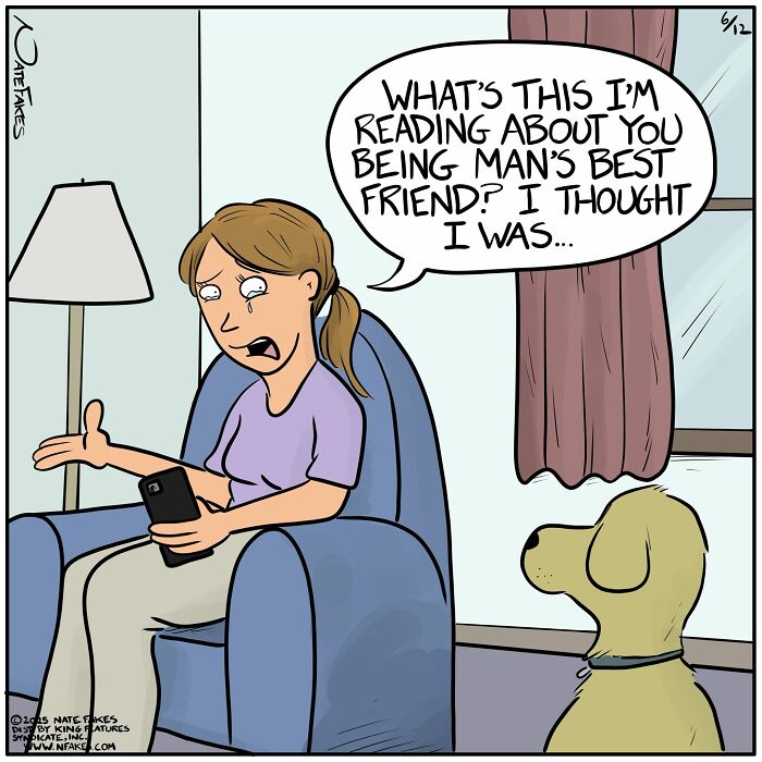 39 Hilarious Comics By Nate Fakes That Imagine What Life Would Be Like If Dogs Could Talk