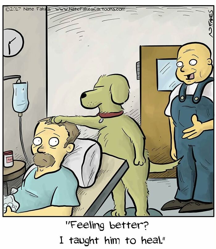 39 Hilarious Comics By Nate Fakes That Imagine What Life Would Be Like If Dogs Could Talk